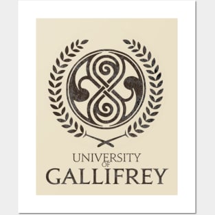 University Of Gallifrey Posters and Art